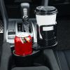 2 In 1 Car Cup Holder Extender Adapter 360¬∞ Rotating Dual Cup Mount Organizer Holder For Most 20 oz Up To 5.9in Coffee Bottle