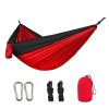 1pc Outdoor Camping Hammock; Portable Nylon Parachute Hammock 106*55in