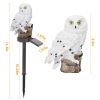 Solar Powered Owl Garden Light IP65 Waterproof LED Owl Landscape Lamp Decorative Lawn Lights