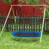 60 Inch Saucer Surf Outdoor Adjustable Swing Set