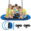 60 Inch Saucer Surf Outdoor Adjustable Swing Set