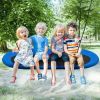 60 Inch Saucer Surf Outdoor Adjustable Swing Set