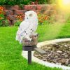 Solar Powered Owl Garden Light IP65 Waterproof LED Owl Landscape Lamp Decorative Lawn Lights