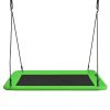 60 Inches Platform Tree Swing Outdoor with  2 Hanging Straps