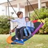 60 Inch Saucer Surf Outdoor Adjustable Swing Set