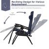 Outdoor Folding Zero Gravity Reclining Lounge Chair