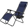 Outdoor Folding Zero Gravity Reclining Lounge Chair