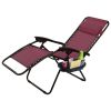 Outdoor Folding Zero Gravity Reclining Lounge Chair