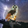 Solar Powered Owl Garden Light IP65 Waterproof LED Owl Landscape Lamp Decorative Lawn Lights