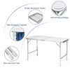 Height Adjustable Folding Camping  Table