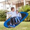 60 Inch Saucer Surf Outdoor Adjustable Swing Set