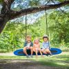 60 Inch Saucer Surf Outdoor Adjustable Swing Set