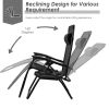 Outdoor Folding Zero Gravity Reclining Lounge Chair